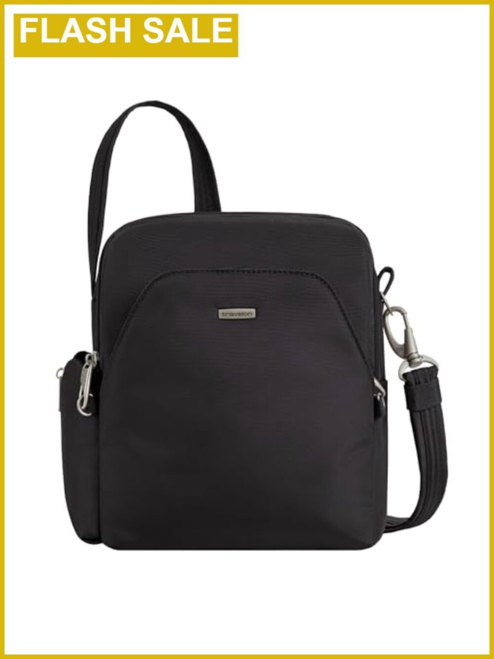 Anti-Theft Crossbody Travel Bag with RFID Blocking and Adjustable Strap